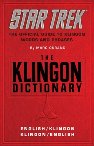 Könyv The Klingon Dictionary Marc Okrand