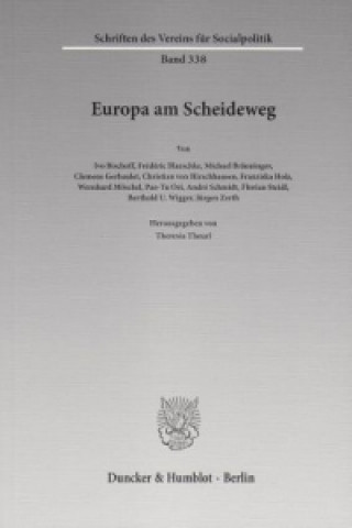 Kniha Europa am Scheideweg. Theresia Theurl