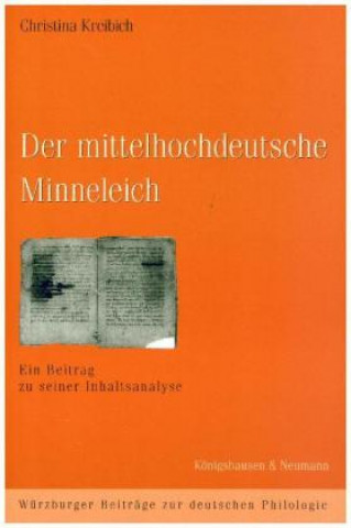 Könyv Der mittelhochdeutsche Minneleich Christina Kreibich
