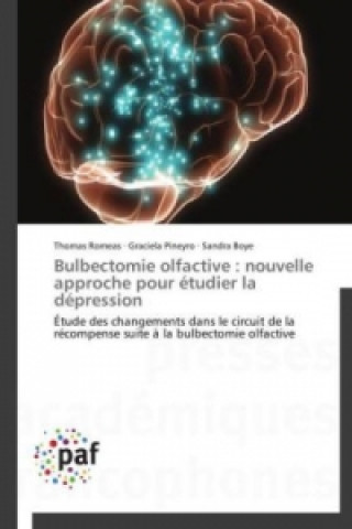 Könyv Bulbectomie olfactive : nouvelle approche pour étudier la dépression Thomas Romeas