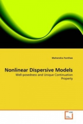 Kniha Nonlinear Dispersive Models Mahendra Panthee