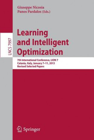 Knjiga Learning and Intelligent Optimization Giuseppe Nicosia