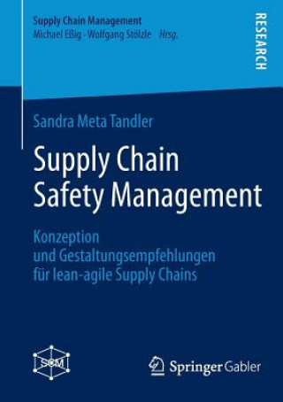 Książka Supply Chain Safety Management Sandra Meta Tandler