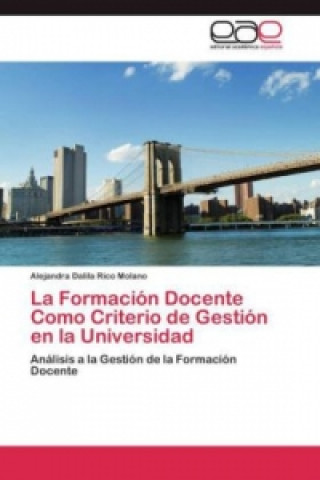 Knjiga Formacion Docente Como Criterio de Gestion en la Universidad Alejandra Dalila Rico Molano