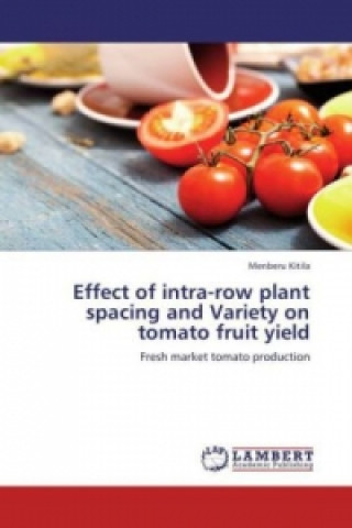 Könyv Effect of intra-row plant spacing and Variety on tomato fruit yield Menberu Kitila