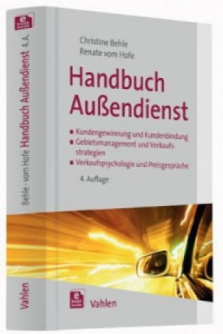 Carte Handbuch Außendienst, m. 1 Buch, m. 1 Beilage Christine Behle