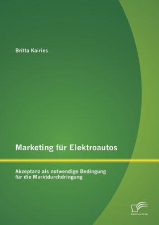 Könyv Marketing fur Elektroautos Britta Kairies