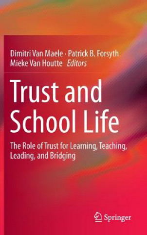 Kniha Trust and School Life Dimitri van Maele