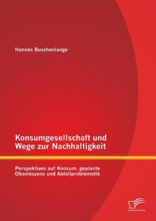 Kniha Konsumgesellschaft und Wege zur Nachhaltigkeit Hannes Buschenlange