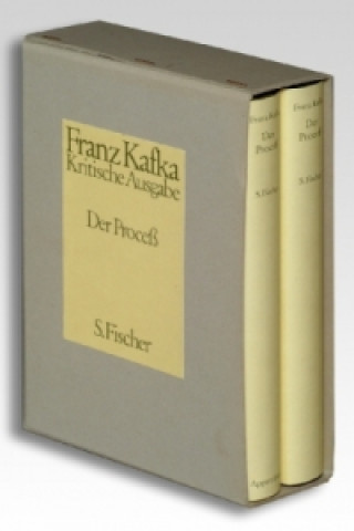 Książka Der Proceß, Kritische Ausg., 2 Bde. Franz Kafka