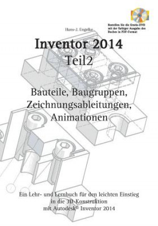 Книга Autodesk(c) Inventor 2014 Teil 2 Hans-J. Engelke