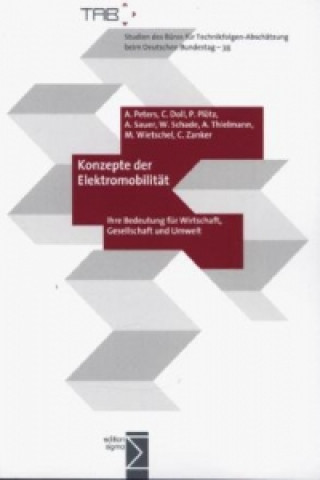 Kniha Konzepte der Elektromobilität Anja Peters