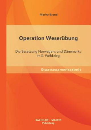 Carte Operation Weserubung Moritz Brand