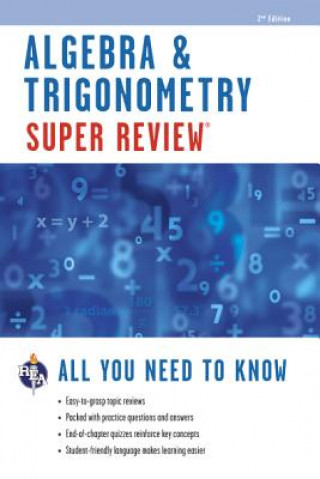 Carte Algebra & Trigonometry Super Review Editors of Rea
