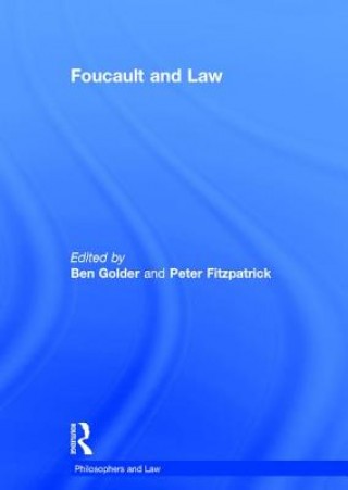 Книга Foucault and Law Peter Fitzpatrick