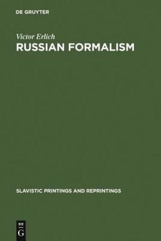 Książka Russian Formalism Victor Erlich