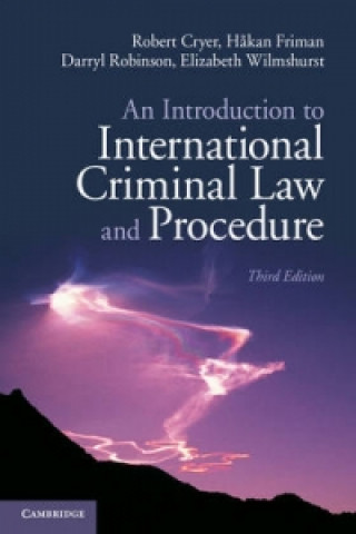 Könyv Introduction to International Criminal Law and Procedure Robert Cryer