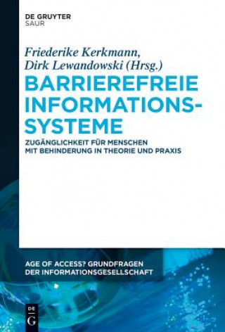 Kniha Barrierefreie Informationssysteme Friederike Kerkmann