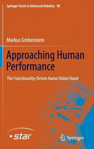 Kniha Approaching Human Performance Markus Grebenstein