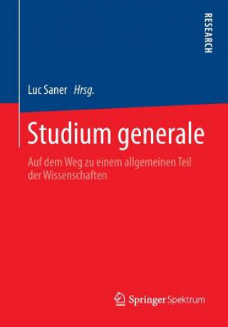 Kniha Studium Generale Luc Saner