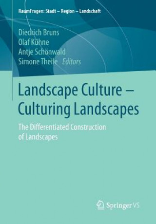 Carte Landscape Culture - Culturing Landscapes Diedrich Bruns