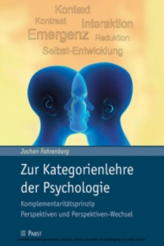 Książka Zur Kategorienlehre der Psychologie Jochen Fahrenberg
