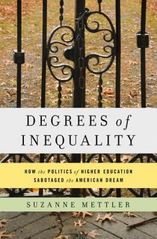 Kniha Degrees of Inequality Suzanne Mettler