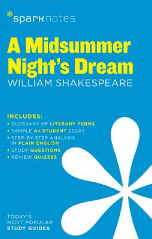 Könyv Midsummer Night's Dream SparkNotes Literature Guide SparkNotes Editors