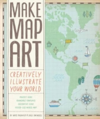 Книга Make Map Art Salli Sue Swindell