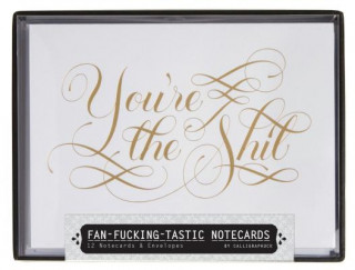 Book Fan-f*cking-tastic Notecards Calligraphuck