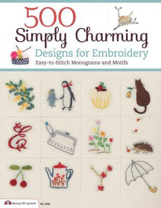 Könyv 500 Simply charming designs for embroidery E & G Creates Co Ltd