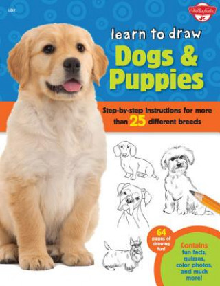 Carte Learn to Draw Dogs & Puppies Robbin Cuddy
