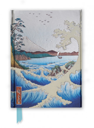 Kalendár/Diár Hiroshige: Sea at Satta (Foiled Journal) Hiroshige