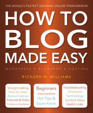 Könyv How to Blog Made Easy Richard Williams