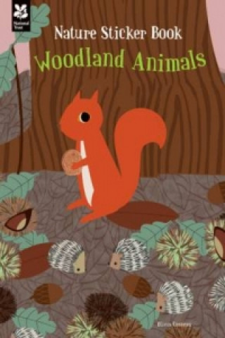 Книга My Nature Sticker Activity Book: Woodland Animals Olivia Cosneau