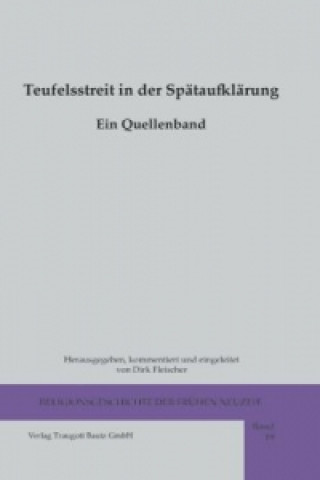Könyv Teufelsstreit in der Spätaufklärung Dirk Fleischer