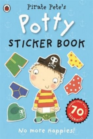 Kniha Pirate Pete's Potty sticker activity book 