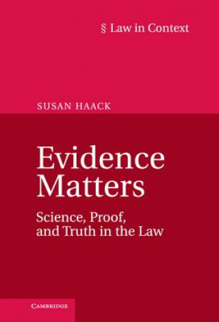 Livro Evidence Matters Susan Haack
