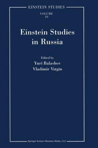 Kniha Einstein Studies in Russia Yuri Balashov