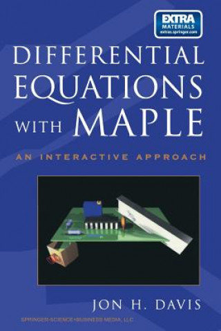 Kniha Differential Equations with Maple John H. Davis