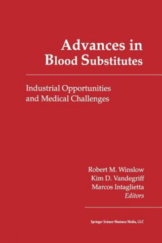 Kniha Advances in Blood Substitutes R. Winslow
