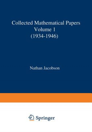 Kniha Collected Mathematical Papers N. Jacobson