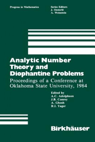 Buch Analytic Number Theory and Diophantine Problems A.C. Adolphson