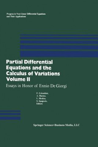 Kniha Partial Differential Equations and the Calculus of Variations OLOMBINI