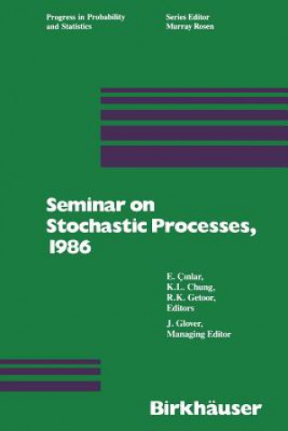 Kniha Seminar on Stochastic Processes, 1986 lover