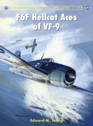 Könyv F6F Hellcat Aces of VF-9 Edward M Young