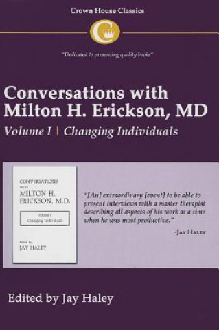 Książka Conversations with Milton H. Erickson MD Vol 1 Jay Haley