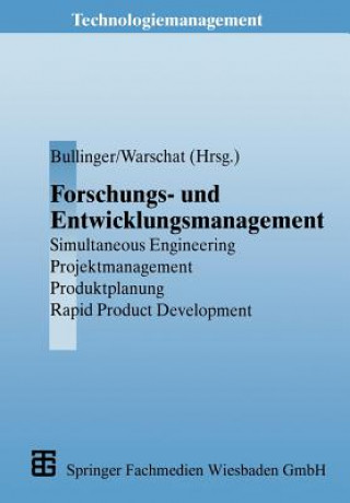 Könyv Forschungs- und Entwicklungsmanagement Joachim Warschat