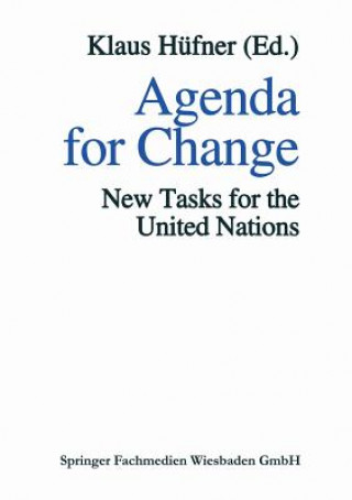 Kniha Agenda for Change Klaus Hüfner