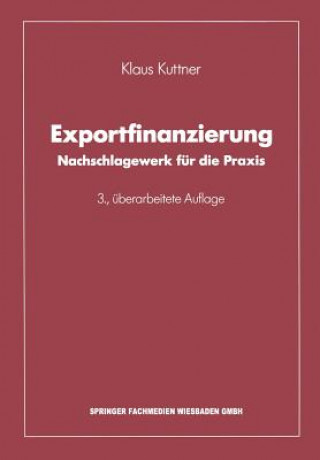 Book Exportfinanzierung Klaus Kuttner